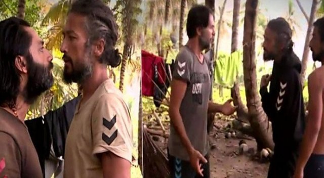 Survivor'da İlhan ile Sedat birbirine girdi Survivor'da İlhan ile Sedat birbirine girdi