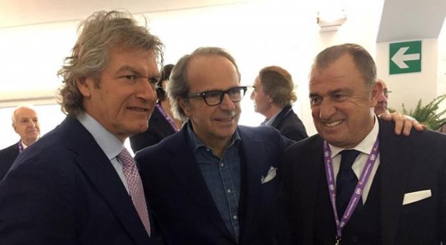 Terim Fiorentina - Cagliari maçında Terim Fiorentina - Cagliari maçında