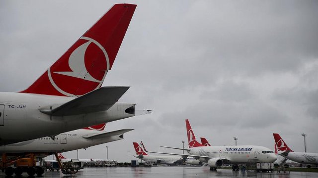 THY'den 'Amerika' yolcularına kar fırtınası uyarısı