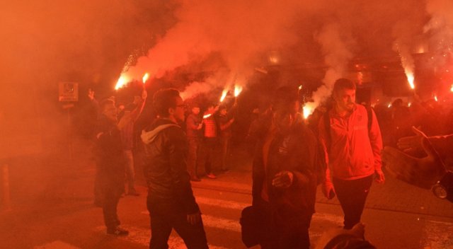 Trabzonspor’a coşkulu karşılama