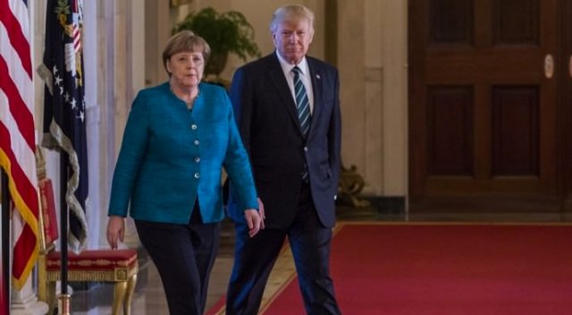 Trump'tan Merkel'e Türkiye dersi Trump'tan Merkel'e Türkiye dersi