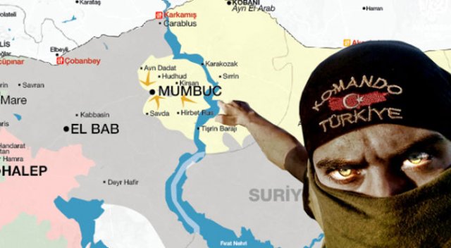 TSK Münbiç'te Esad ve YPG güçlerini vurdu