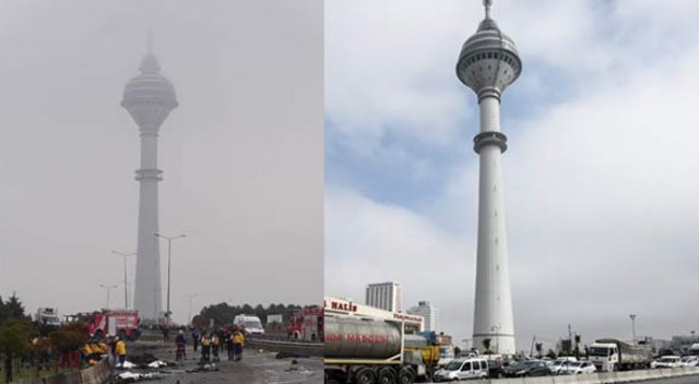 TV kulesinin güvenliği: Bizi Allah korudu