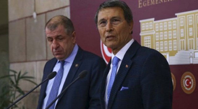 Ümit Özdağ ve Yusuf Halaçoğlu'na katıldığı toplantısına girmek istediler!