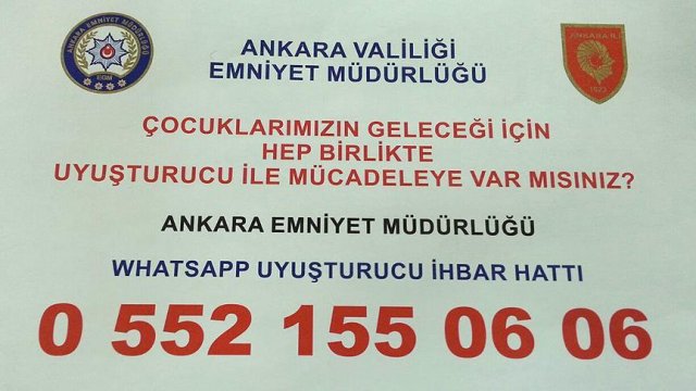Uyuşturucu ile mücadele için 'WhatsApp ihbar hattı' Uyuşturucu ile mücadele için 'WhatsApp ihbar hattı'
