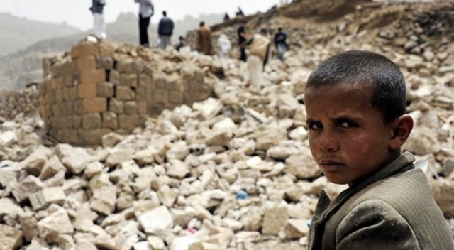 Yemen'de 2 yılda bin 500 çocuk öldü Yemen'de 2 yılda bin 500 çocuk öldü
