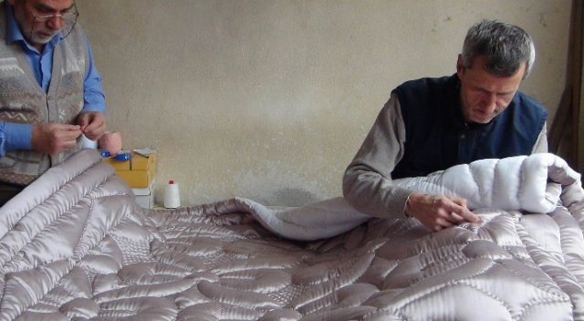 Yorgancılık son demlerini yaşıyor Yorgancılık son demlerini yaşıyor