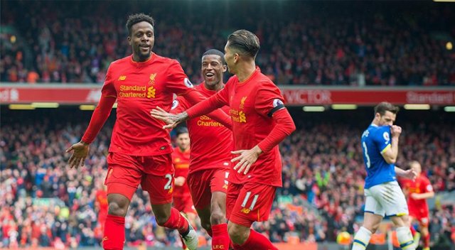 'Merseyside' derbisi Liverpool'un 'Merseyside' derbisi Liverpool'un