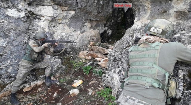 11 sığınak daha imha edildi 11 sığınak daha imha edildi
