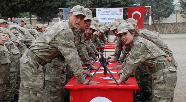 Adıyaman'da güvenlik korucuları yemin etti
