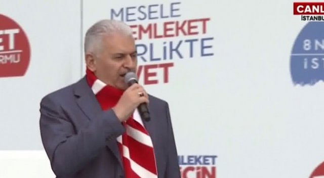Başbakan Yenikapı'da Kılıçdaroğlu'na çattı Başbakan Yenikapı'da Kılıçdaroğlu'na çattı