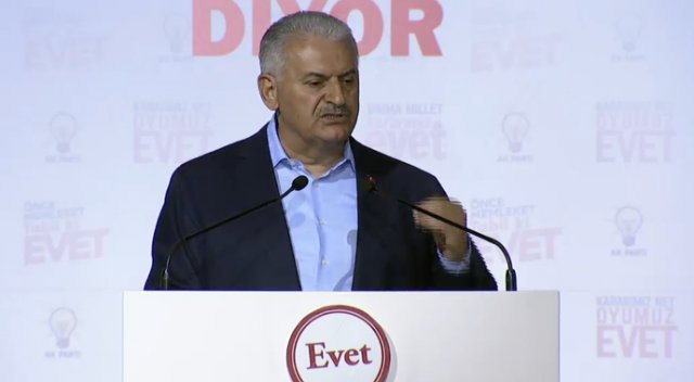 Başbakan Yıldırım resti çekti: Görevi bırakırım Başbakan Yıldırım resti çekti: Görevi bırakırım