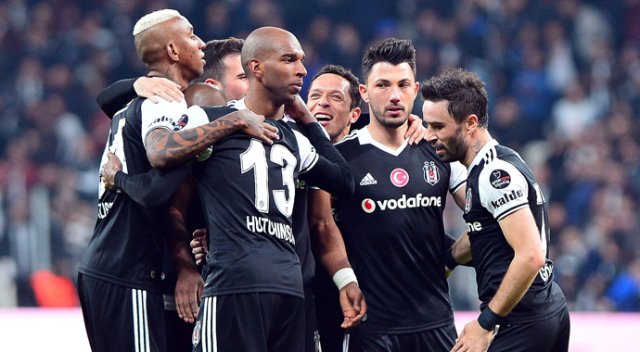 Beşiktaş şut ortalamasında da lider