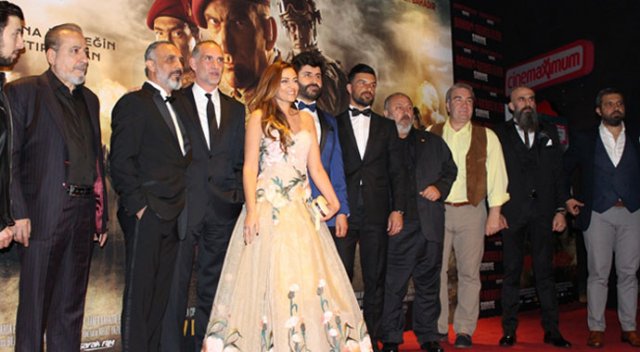 Bordo Bereliler Suriye filminin galası yapıldı