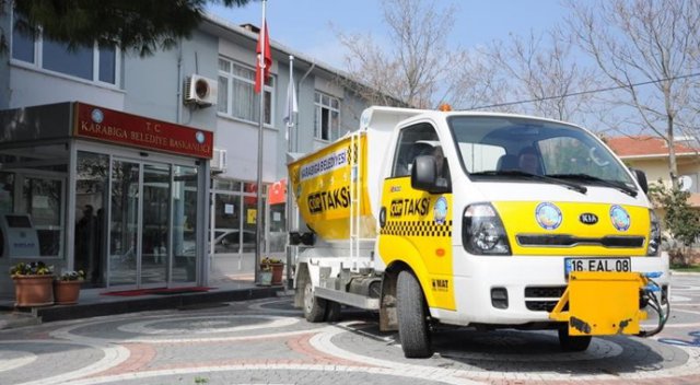 Bu da çöp taksi!
