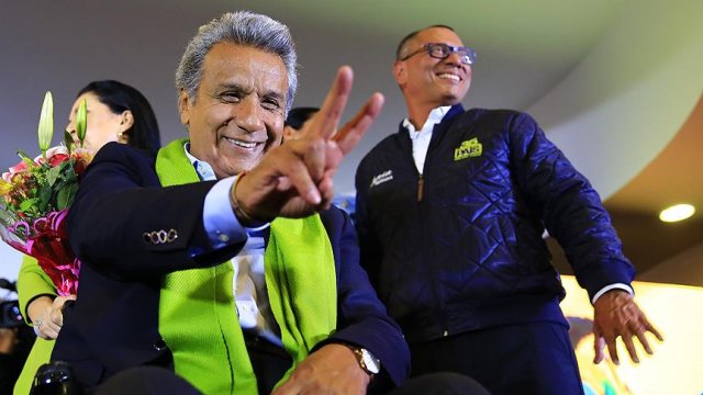 Ekvador&#039;un yeni devlet başkanı Moreno oldu