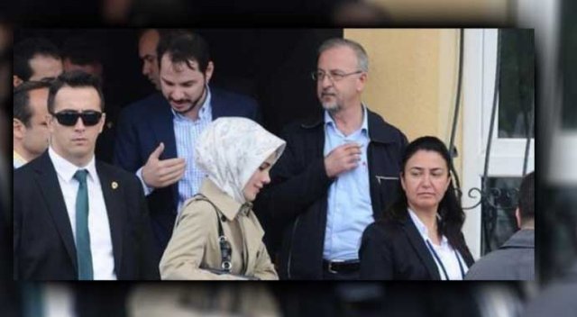 Erdoğan'ın kızı ve damadı oy kullandı Erdoğan'ın kızı ve damadı oy kullandı