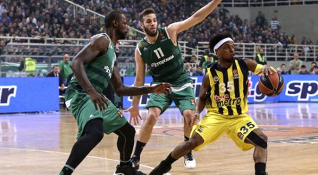 Euroleague'de Fenerbahçe, deplasmanda Panathinaikos'u 80-75 yendi Euroleague'de Fenerbahçe, deplasmanda Panathinaikos'u 80-75 yendi