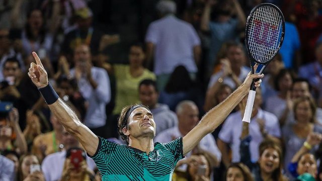 Federer 11 yıl sonra Miami'de şampiyon Federer 11 yıl sonra Miami'de şampiyon