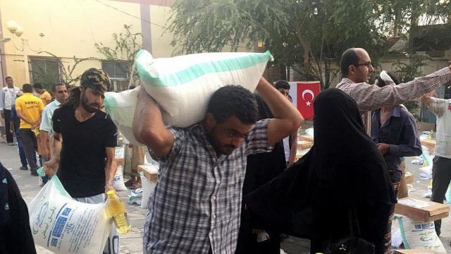 İHH'dan Yemen'e gıda yardımı İHH'dan Yemen'e gıda yardımı