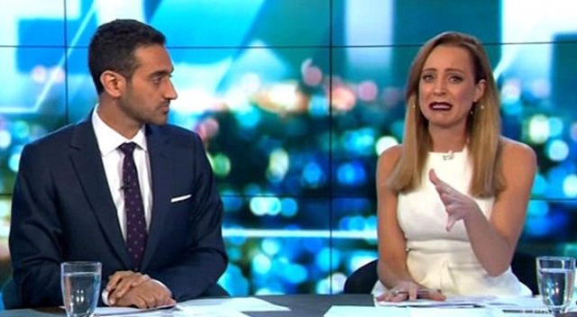 Kadın spiker, Suriye'deki katliamı gözyaşları içinde anlattı Kadın spiker, Suriye'deki katliamı gözyaşları içinde anlattı