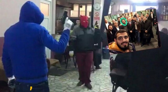 Kahvehane basan terörist bakın kim çıktı!