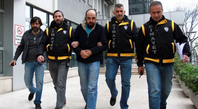 Karısını öldüren zanlı adliyeye sevk edildi