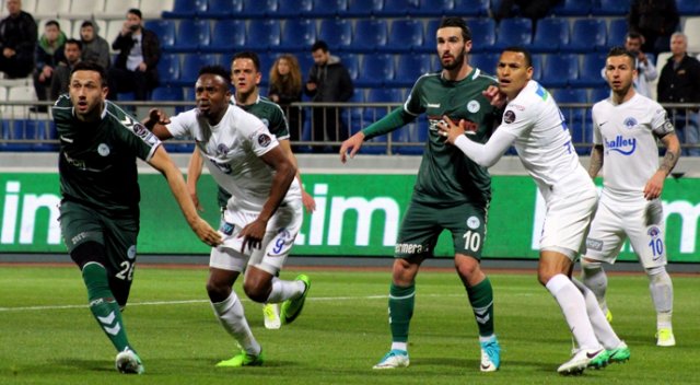 Kasımpaşa ile Konyaspor puanları paylaştı