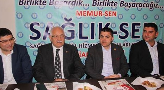 Milletvekili Erdoğan’dan Sağlık-Sen’e ziyaret