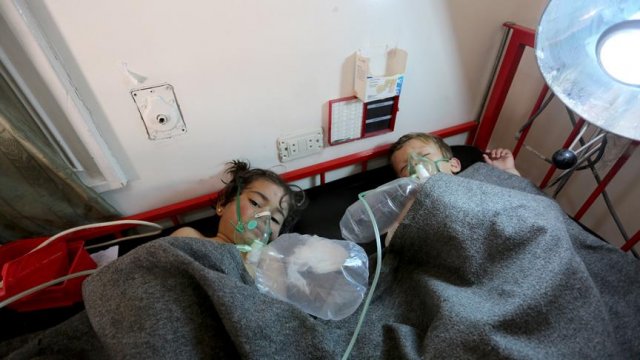 Katil Esad güçlerinden kimyasal katliam: En az 100 ölü var