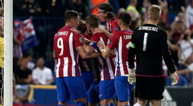 Şampiyonlar Ligi&#039;nde Atletico Madrid, Leicester City&#039;i 1-0&#039;la geçti