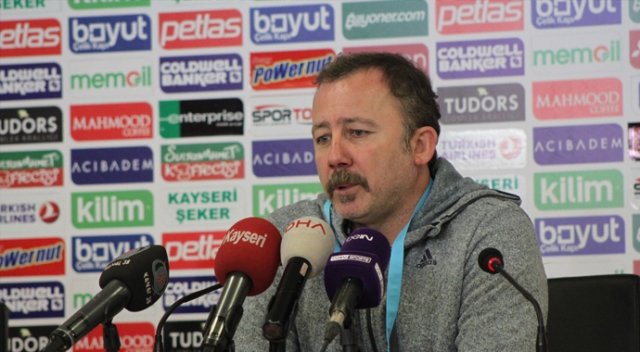 Sergen Yalçın: Hakem tansiyonu yükseltti Sergen Yalçın: Hakem tansiyonu yükseltti