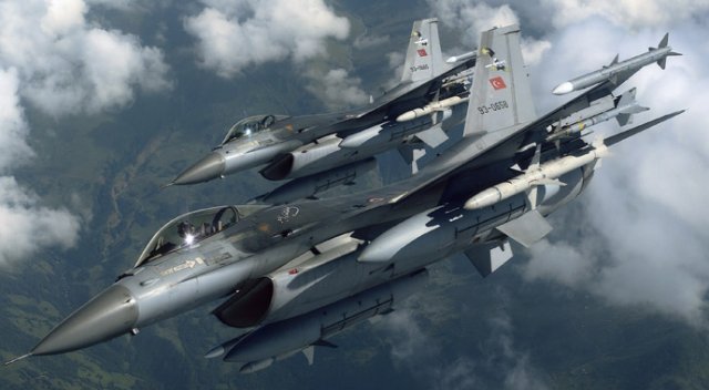 Terör hedefleri vuruldu, 16 terörist öldürüldü Terör hedefleri vuruldu, 16 terörist öldürüldü