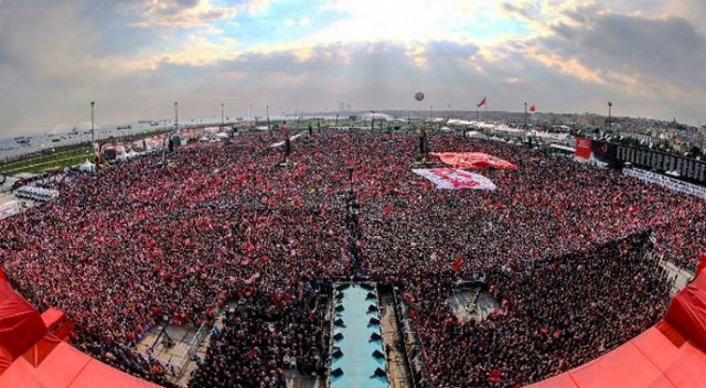 The Times Yenikapı'da milyonları göremedi The Times Yenikapı'da milyonları göremedi