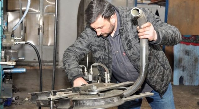 Torna ustası üretti; görenler hayran kalıyor!
