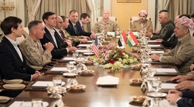 Trump&#039;ın damadı ve ABD heyeti, Barzani ile görüştü