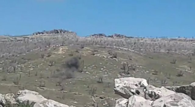 Tuzaklı mayını çoban fark etti Tuzaklı mayını çoban fark etti