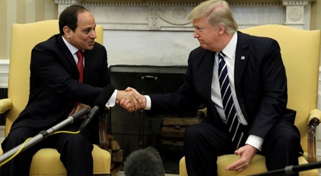 ABD Başkanı Trump, Sisi'yle görüştü ABD Başkanı Trump, Sisi'yle görüştü