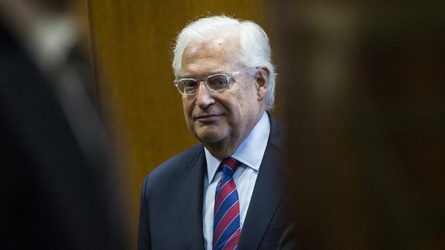 ABD'nin yeni İsrail Büyükelçisi 'güven mektubunu' sundu ABD'nin yeni İsrail Büyükelçisi 'güven mektubunu' sundu