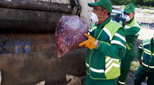 Gaziantep&#039;te 3.5 ton at ve eşek eti ele geçirildi