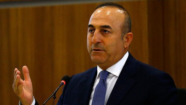 Bakan Çavuşoğlu: Teröristle ortaklık olmaz Bakan Çavuşoğlu: Teröristle ortaklık olmaz