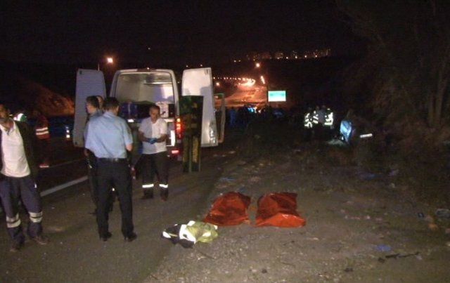 Başkentte zincirleme kaza: 3 ölü, 4 yaralı