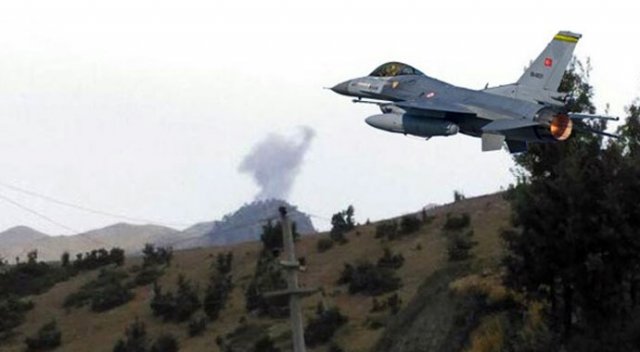 TSK'dan PKK'ya hava harekatı