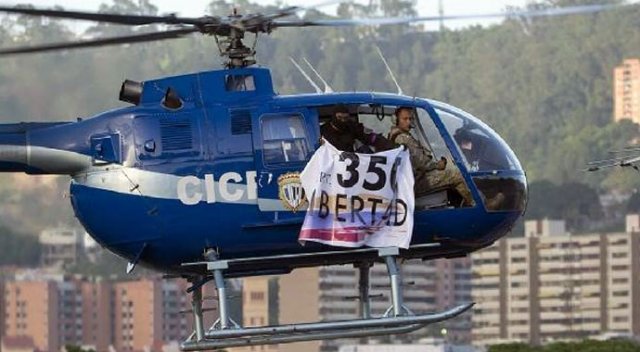 Venezuela'da Yüksek Mahkeme'ye helikopterli saldırı Venezuela'da Yüksek Mahkeme'ye helikopterli saldırı