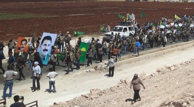 Afrin'deki teröristleri korku sardı Afrin'deki teröristleri korku sardı