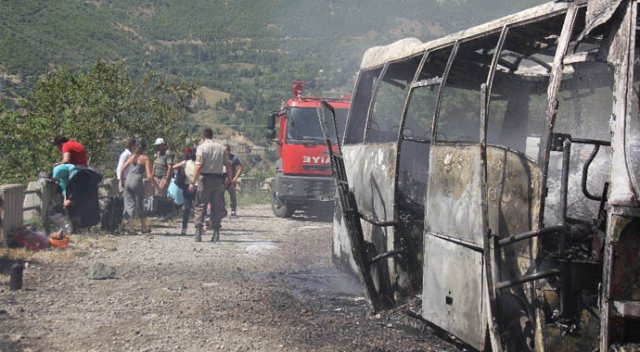 Artvin'de faciadan dönüldü Artvin'de faciadan dönüldü