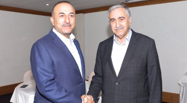 Bakan Çavuşoğlu ile KKTC Cumhurbaşkanı Akıncı görüştü Bakan Çavuşoğlu ile KKTC Cumhurbaşkanı Akıncı görüştü