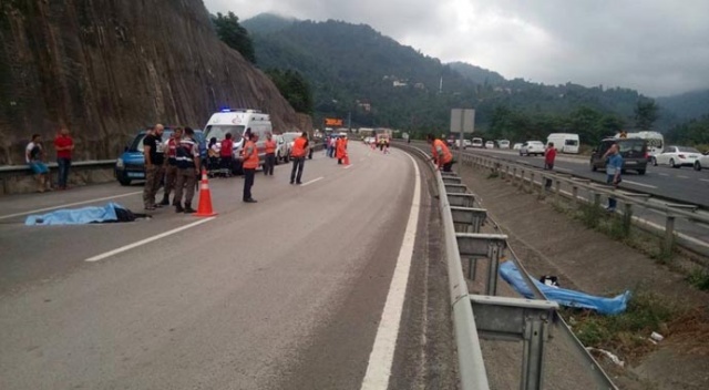Ordu'da feci kaza, 2 ölü var Ordu'da feci kaza, 2 ölü var