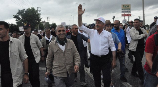CHP yürüyüşün 20. günü tamamlandı