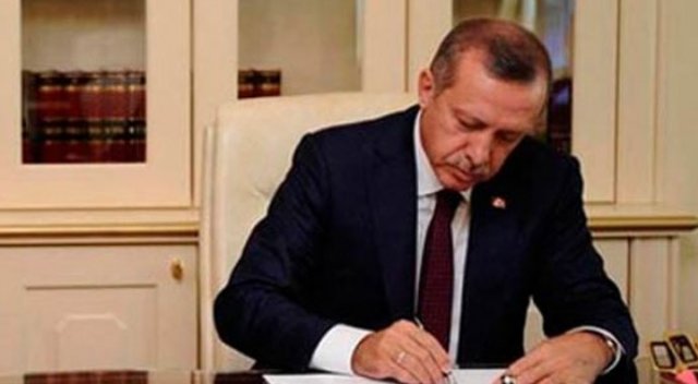 Cumhurbaşkanı Erdoğan'dan kanun onayı Cumhurbaşkanı Erdoğan'dan kanun onayı